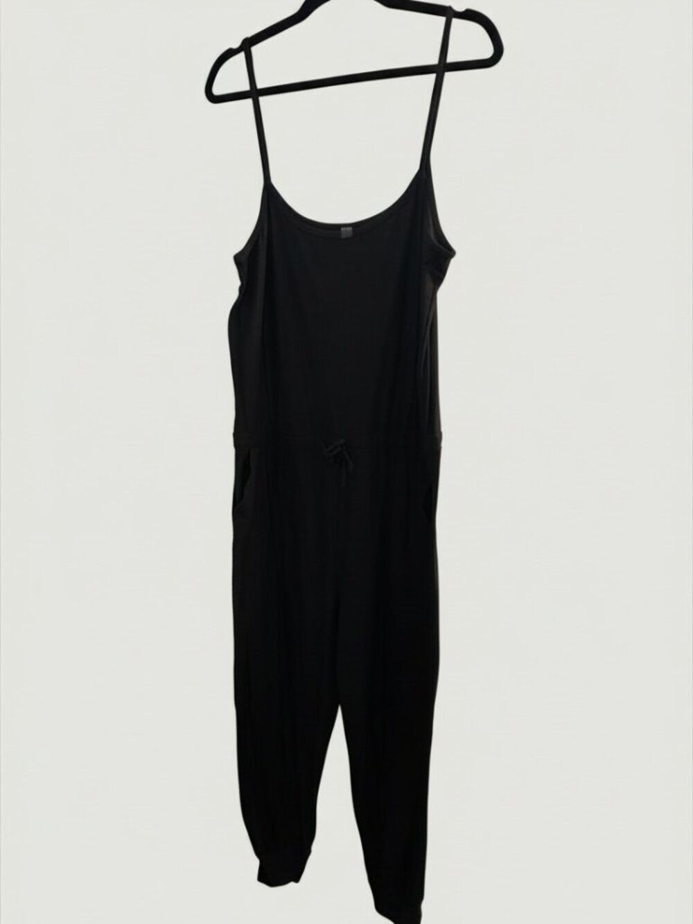 Beyond Yoga Featherweight Spacedye Crossroads Jumpsuit L - Black - Like New